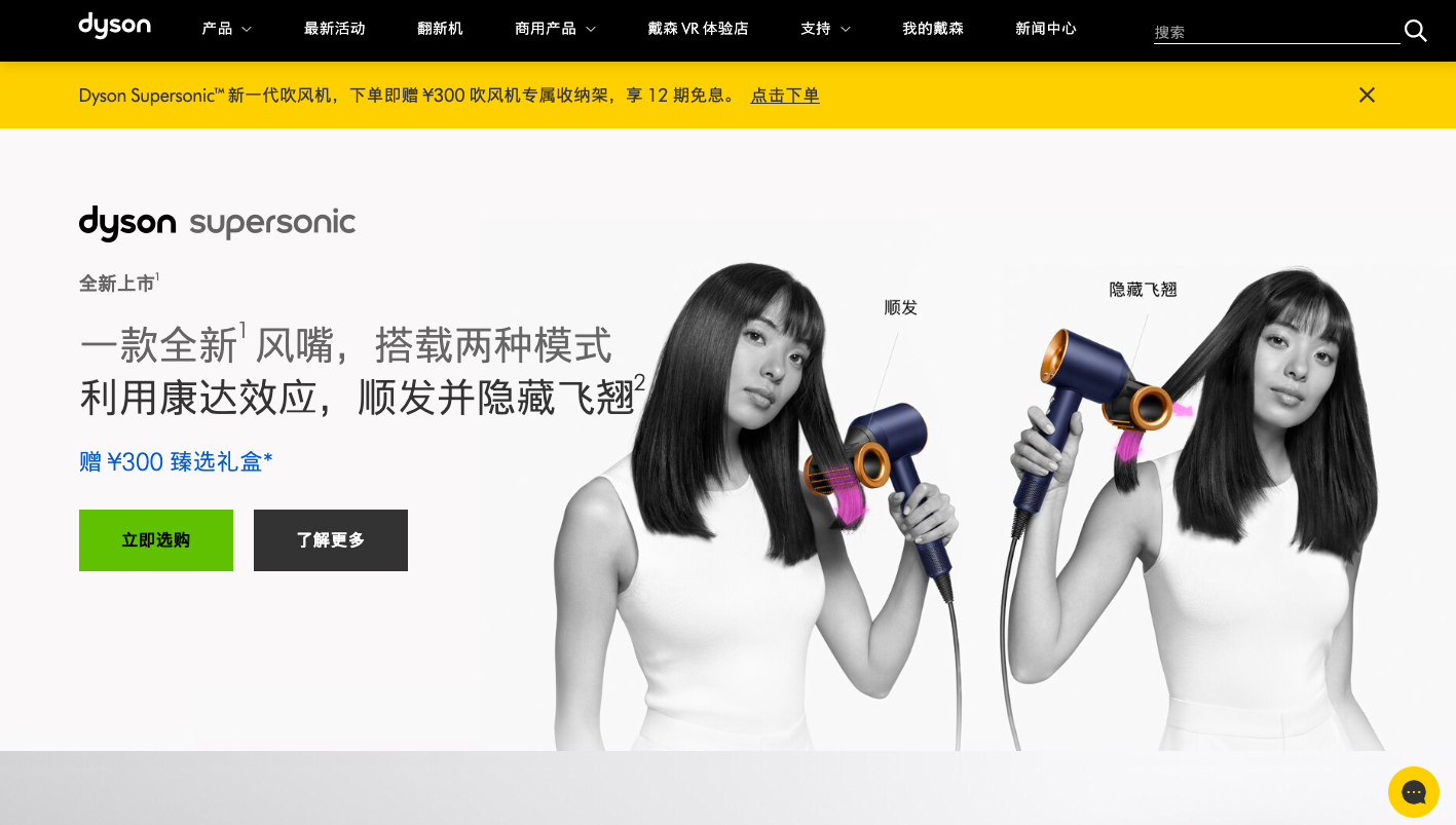 戴森 Dyson（Adobe Commerce）