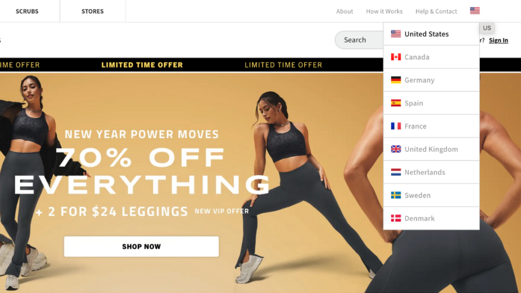 Shopify电子商务站点内容本地化