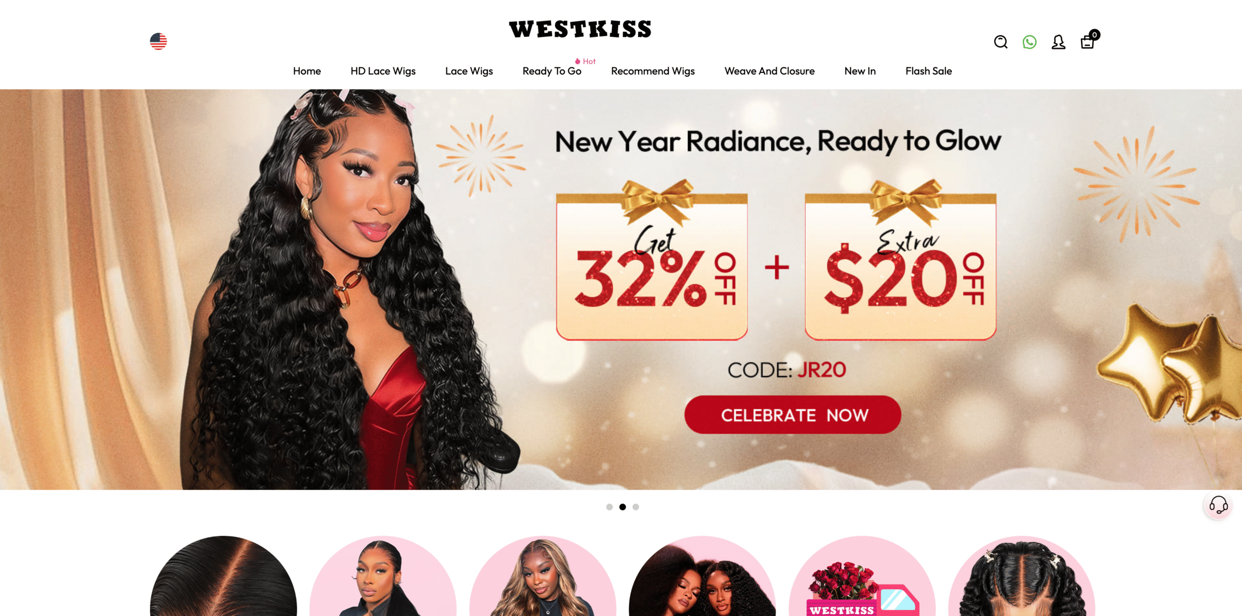 West Kiss Hair:个性化假发出海独立站